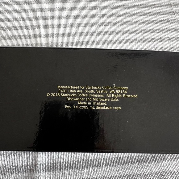 STARBUCKS Paris and London Set of Two Demitasse Espresso Mugs #260122 - Picture 4 of 6